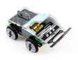 CircuitMess Sparkly Roboterauto im futuristischen Design mit leuchtenden grünen Akzenten