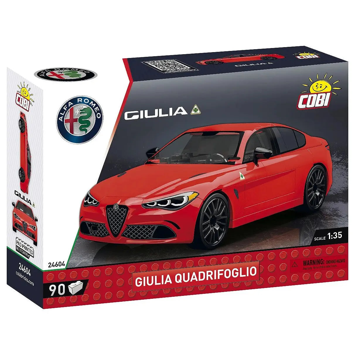 Alfa Romeo Giuilia Quadrifoglio - Klemmbausteine