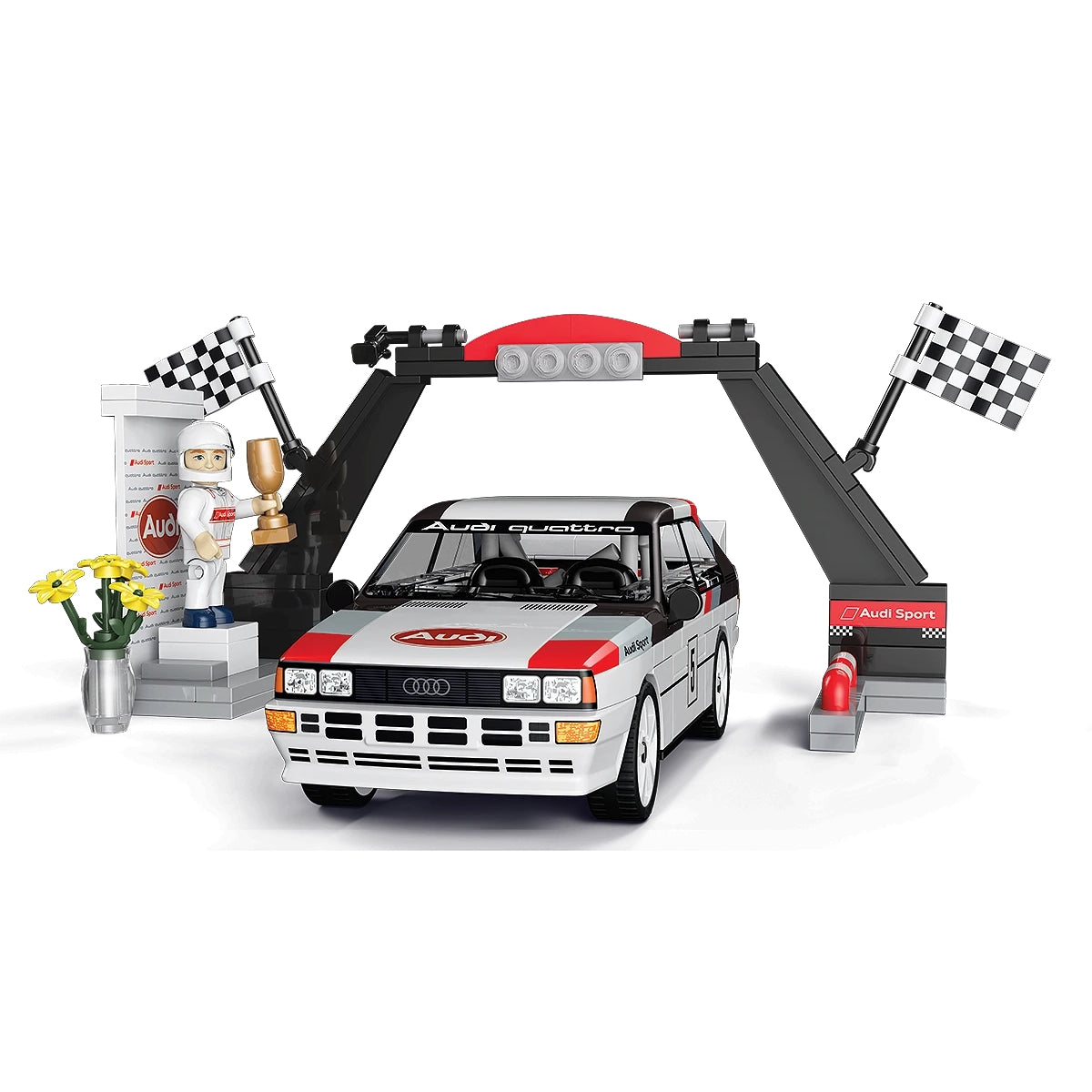 Audi quattro Group 4 - Klemmbausteine