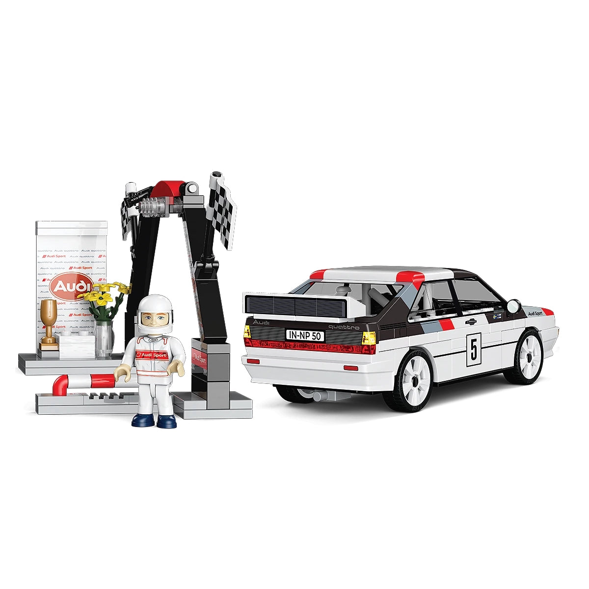 Audi quattro Group 4 - Klemmbausteine