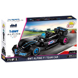 BWT Alpine F1 Team Rennwagen - Klemmbausteine