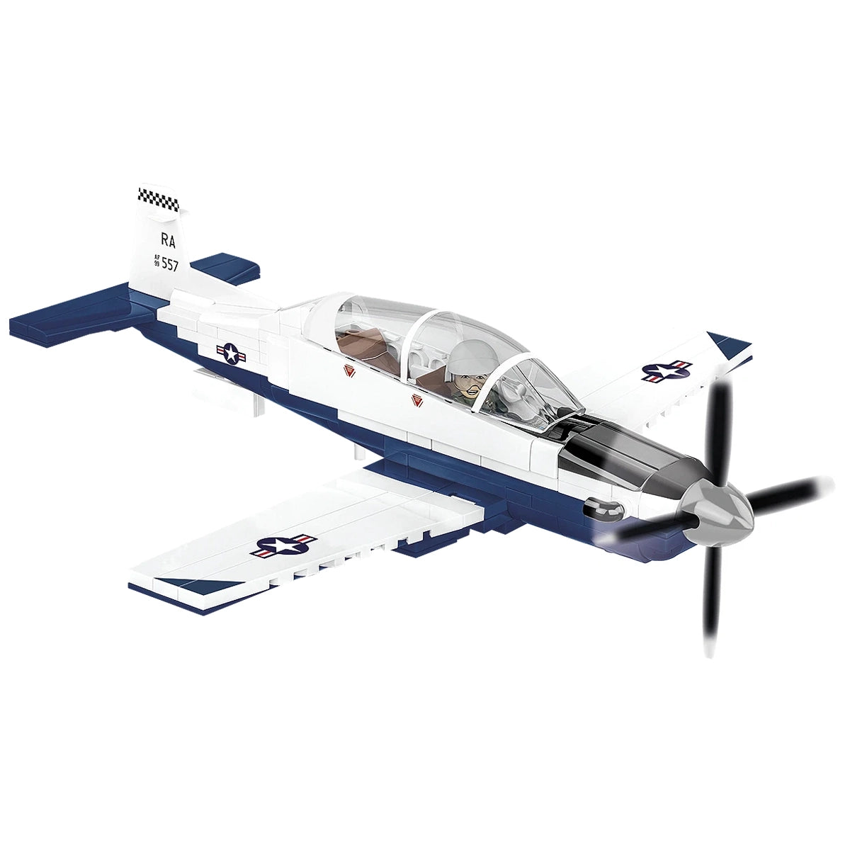 Flugzeug "Beechcraft T-6 Texan II" - Klemmbausteine