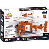 Helikopter Bell 407 Küstenwache - Klemmbausteine