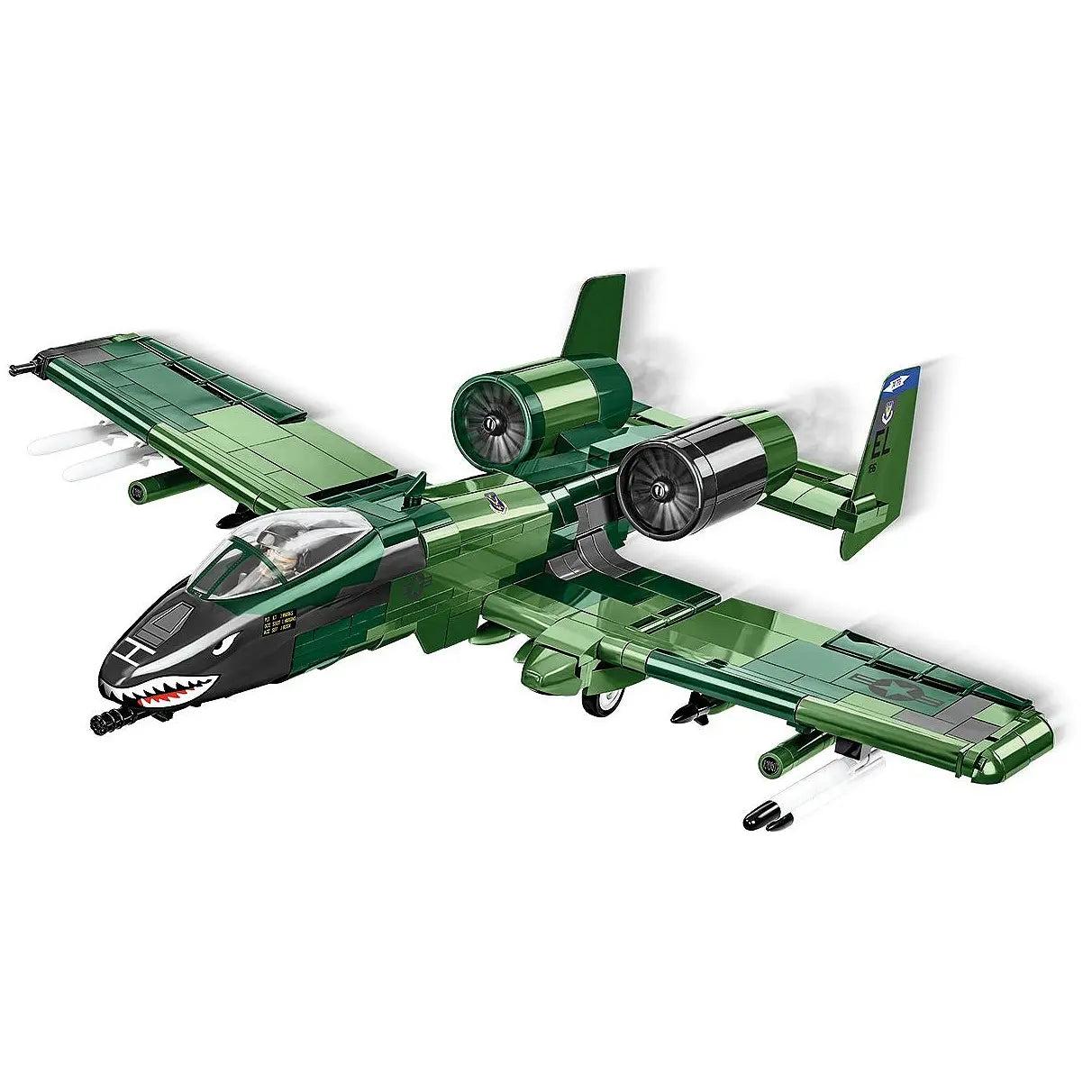 Kampfflugzeug A-10 Thunderbolt II Warthog - Klemmbausteine