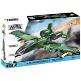 Kampfflugzeug A-10 Thunderbolt II Warthog - Klemmbausteine
