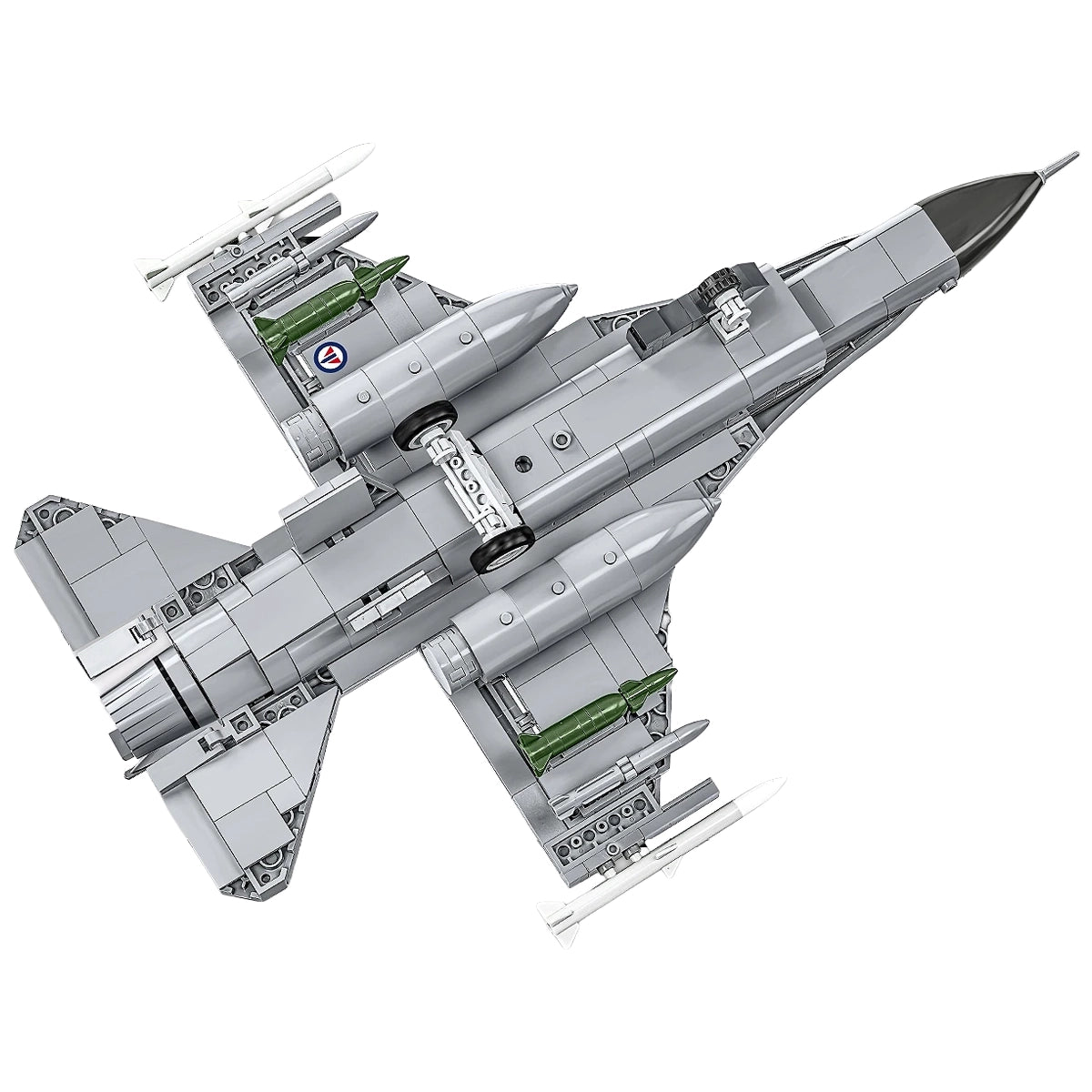 Kampfflugzeug F-16AM Fighting Falcon - Klemmbausteine