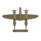 Kampfflugzeug Lockheed P-38H Lightning - Klemmbausteine
