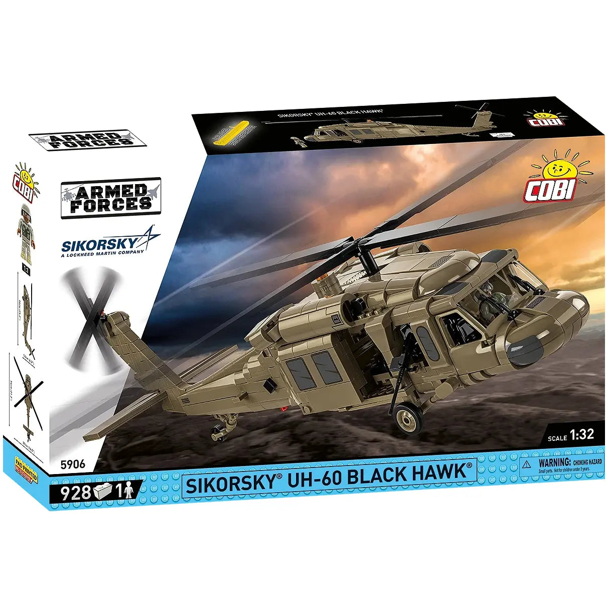 Kampfhubschrauber UH-60 Black Hawk - Klemmbausteine