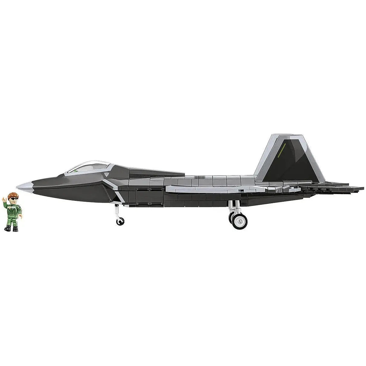 Kampfjet Lockheed F-22 Raptor - Klemmbausteine