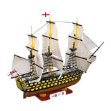 Kriegsschiff HMS Victory - Klemmbausteine