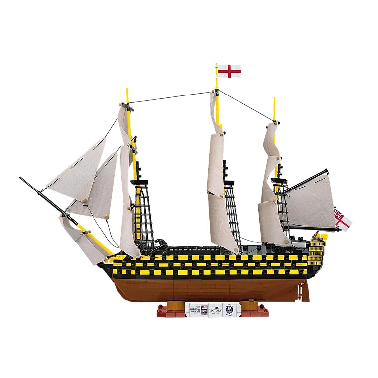 Kriegsschiff HMS Victory - Klemmbausteine