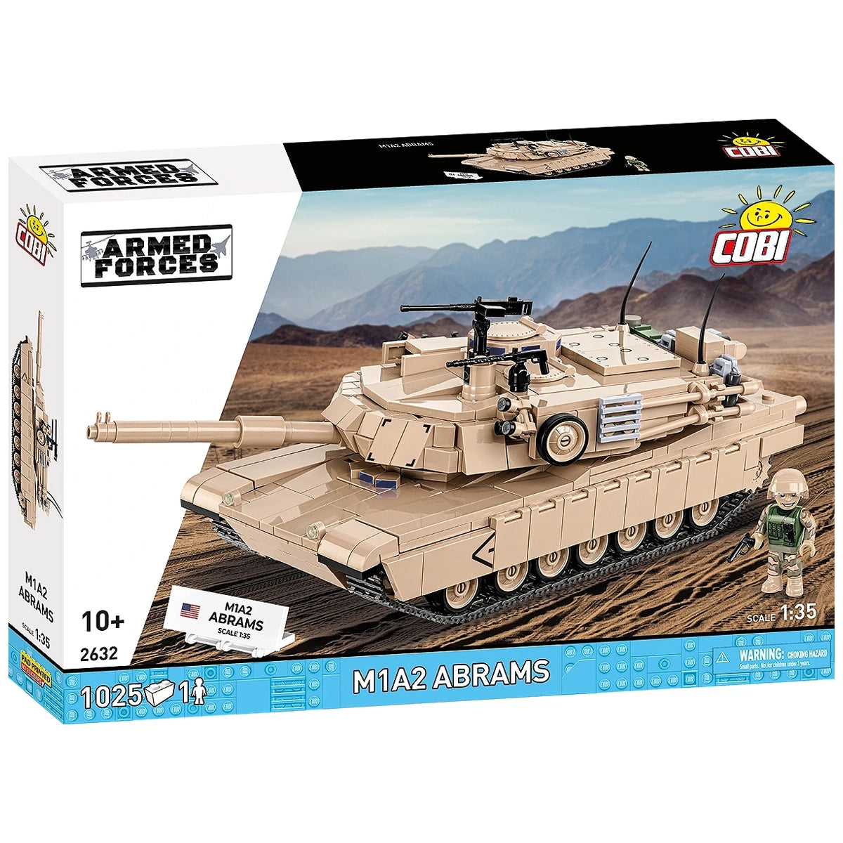 Panzer "M1A2 Abrams" - Klemmbausteine