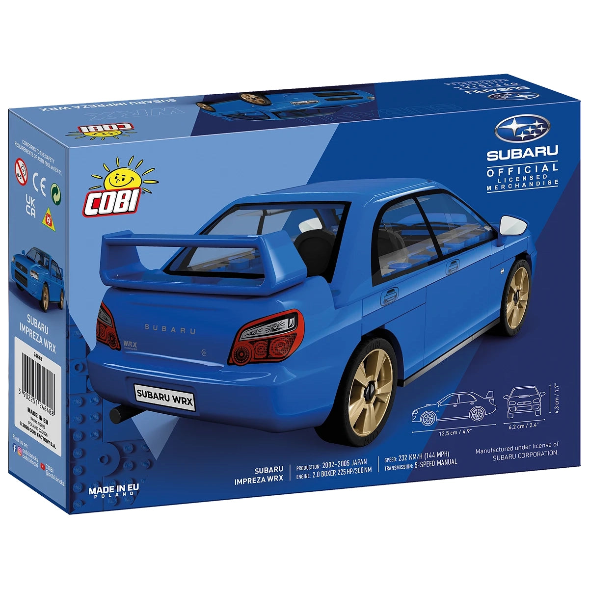 Subaru Impreza WRX - Klemmbausteine