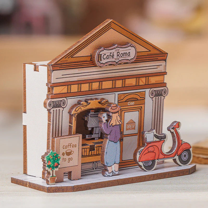 Coffee Shop Magnet - Bausatz