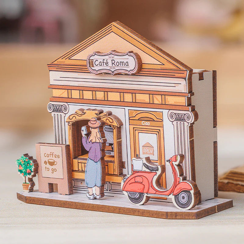 Coffee Shop Magnet - Bausatz