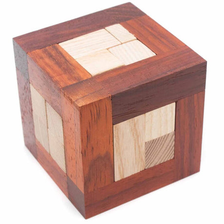 Cube in Cube - Holzrätsel
