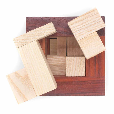 Cube in Cube - Holzrätsel