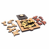Virus in the Box - pose de puzzle