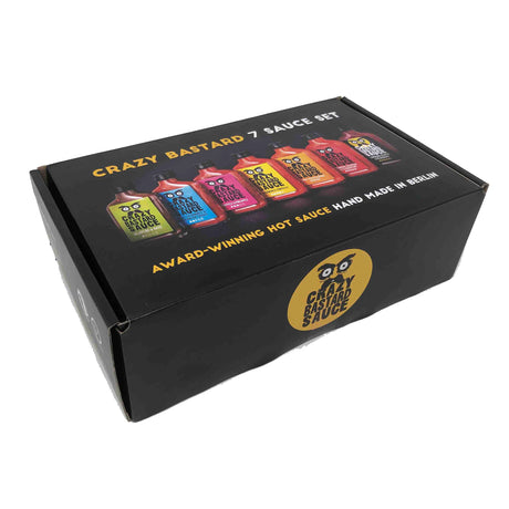 7er Geschenk-Set (7 x 100 ml) - Scharfe Sauce