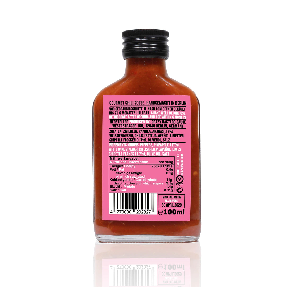Chipotle & Pineapple (100 ml) - Scharfe Sauce
