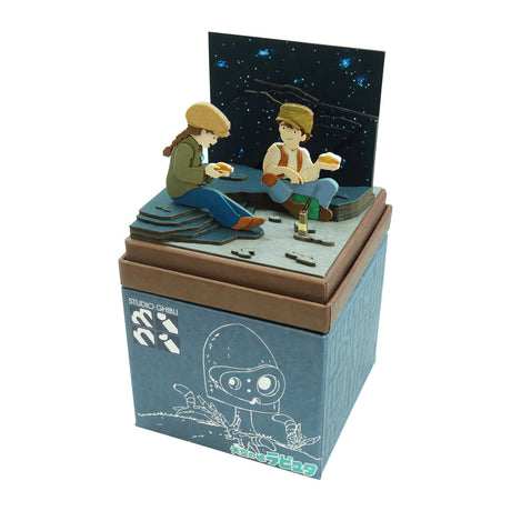 Das Schloss im Himmel - Abendessen - Paper Art Box