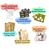 Detektive auf geheimer Spur - Schnitzeljagd für Kinder