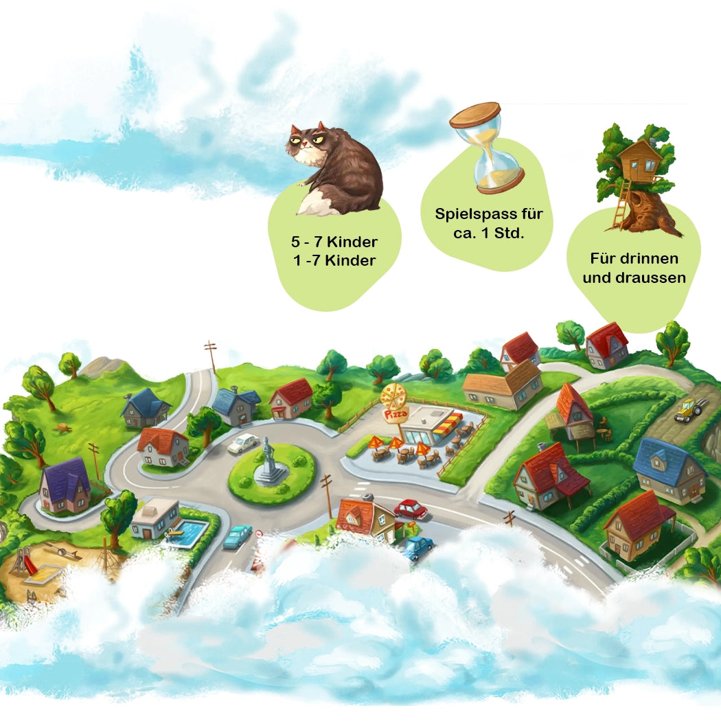 Detektive auf geheimer Spur - Schnitzeljagd für Kinder