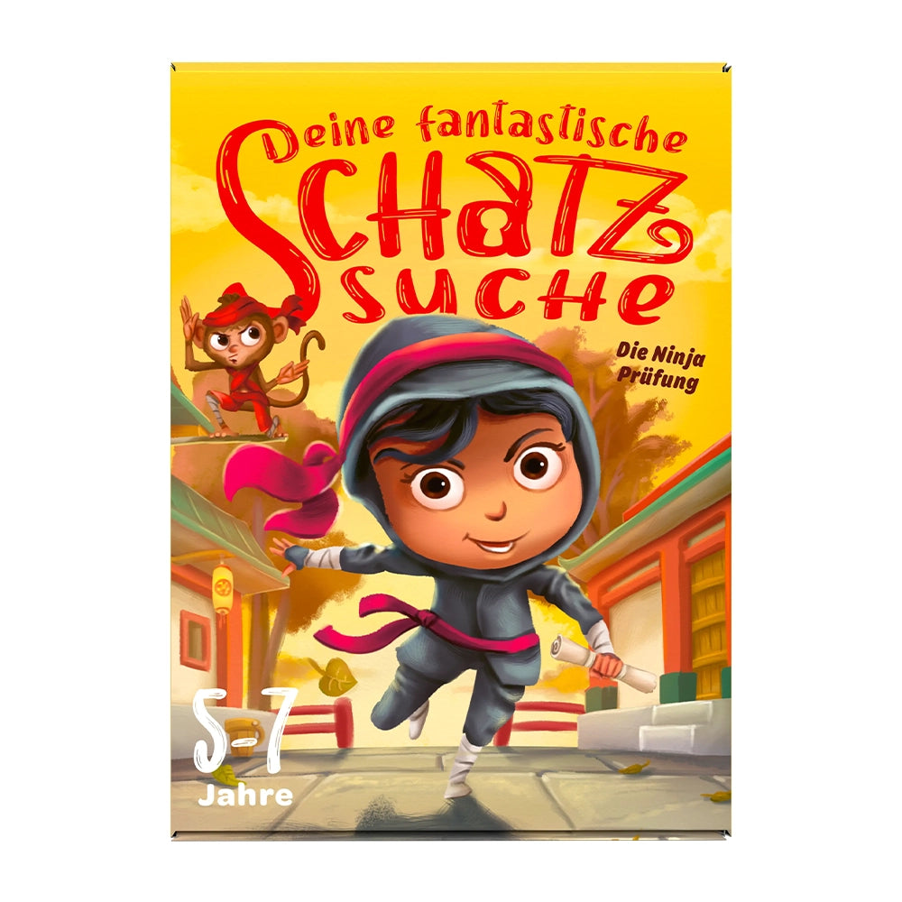 Die Ninjaprüfung - Schnitzeljagd für Kinder