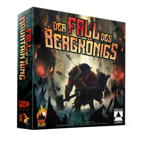 Der Fall des Bergkönigs - Brettspiel