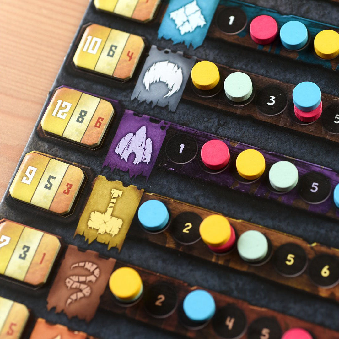 Der Fall des Bergkönigs - Brettspiel