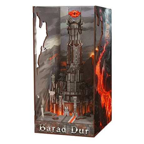 CRAFTHUB Der Herr der Ringe - Barad-dûr - Der dunkle Turm - Book Nook CH-HDRBD-BN