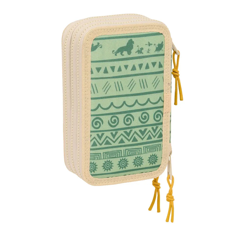 Der König der Löwen "Mufasa" - Etui inkl. Stifte, Spitzer, Lineal und Radiergummi (37 Teile)
