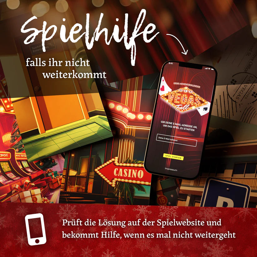 Der Vegas Fall - Rätsel-Adventskalender