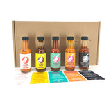 5er Geschenkset Mild-Hot (5 x 50 ml) - Scharfe Sauce