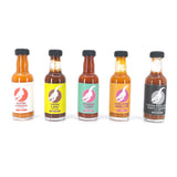5er Geschenkset Mild-Hot (5 x 50 ml) - Scharfe Sauce