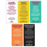 5er Geschenkset Mild-Hot (5 x 50 ml) - Scharfe Sauce