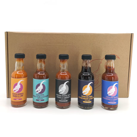 5er Geschenkset Xxtra Hot (5 x 50 ml) - Scharfe Sauce
