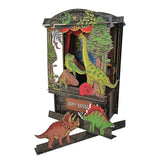 Dinosaurier-Theater - 3D Pop-Up Geburtstagskarte