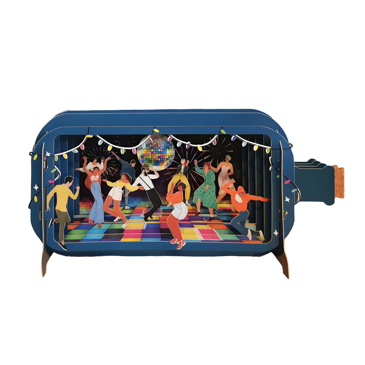 Disco - 3D Pop-Up Geburtstagskarte