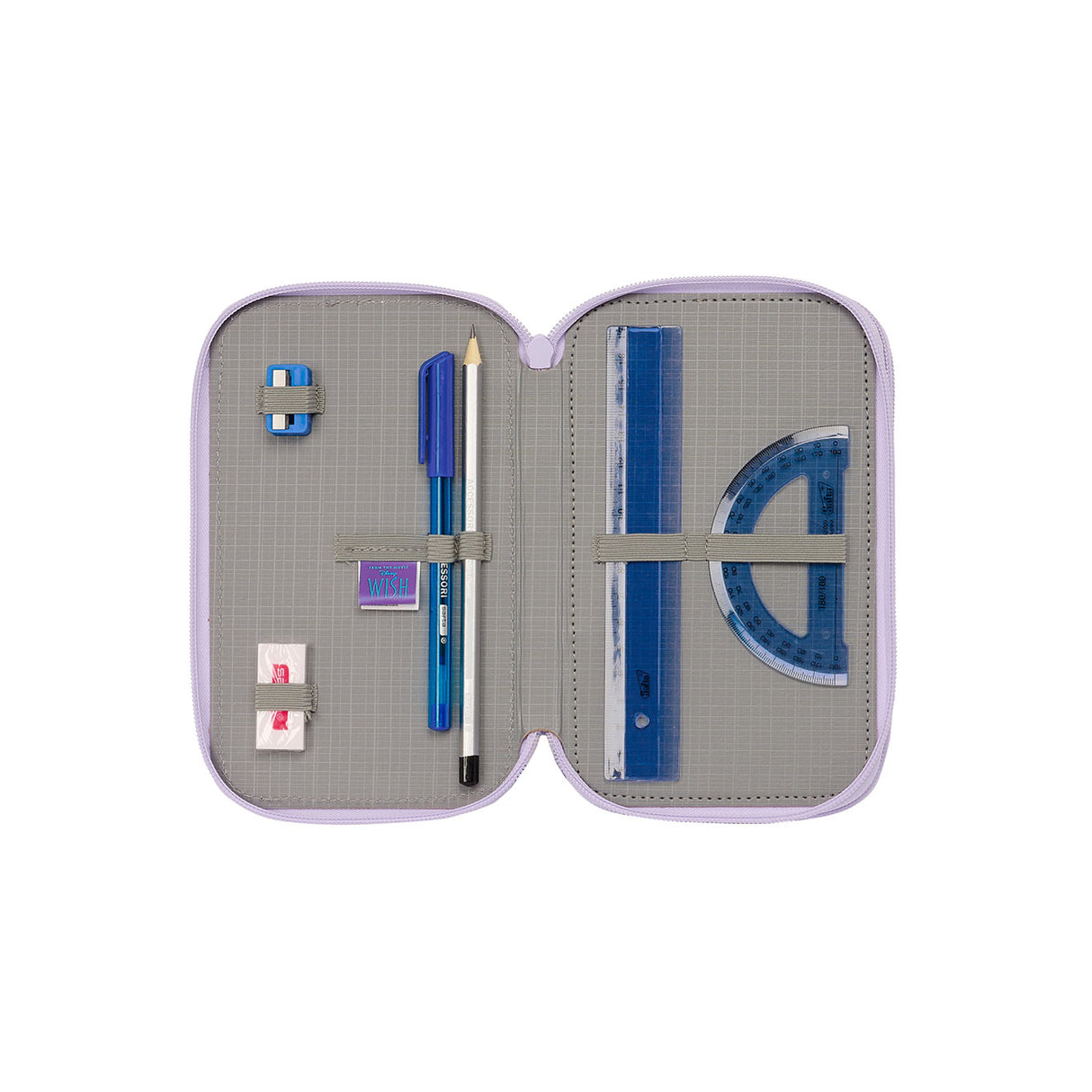 Wish - Etui inkl. Stifte, Spitzer und Radiergummi (28 Teile)
