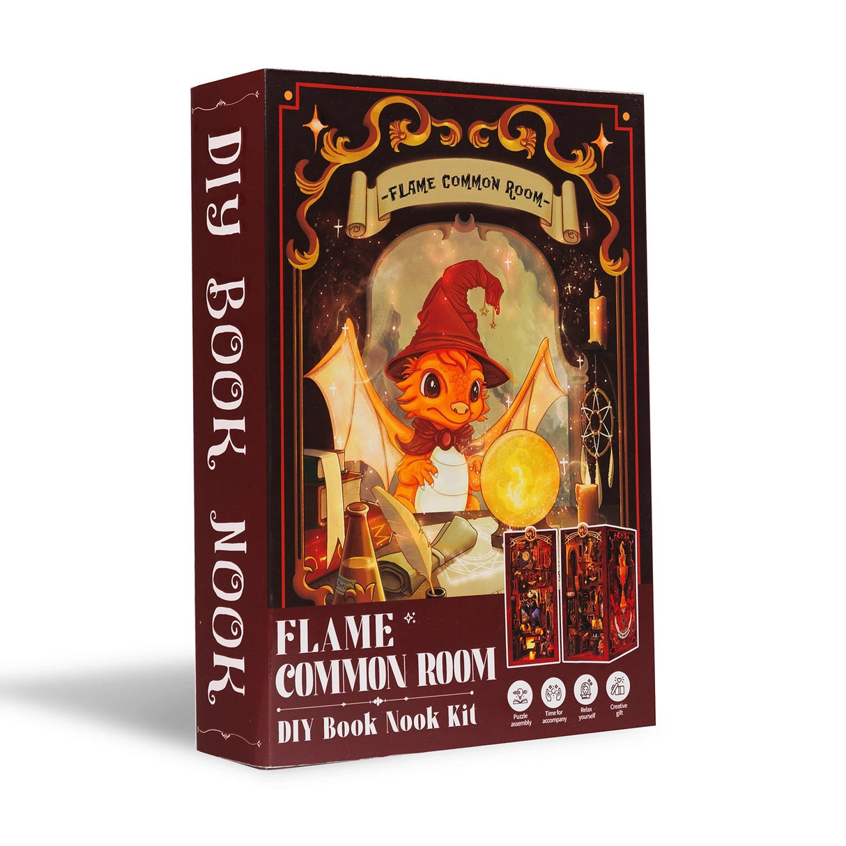 Flame Common Room - Book Nook