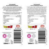 Dragon Ball Z - Soda Mix (12 x 330 ml)