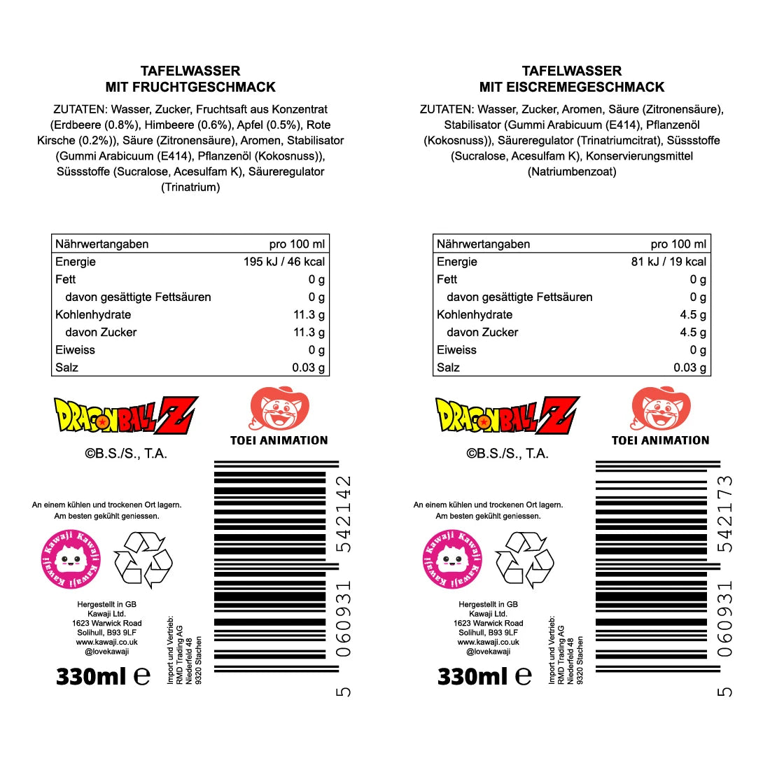 Dragon Ball Z - Soda Mix (12 x 330 ml)