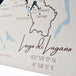 Enjoy The Wood - Lago Maggiore - Seekarte aus Holz