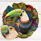 Toucan (200 Teile) - Holzpuzzle
