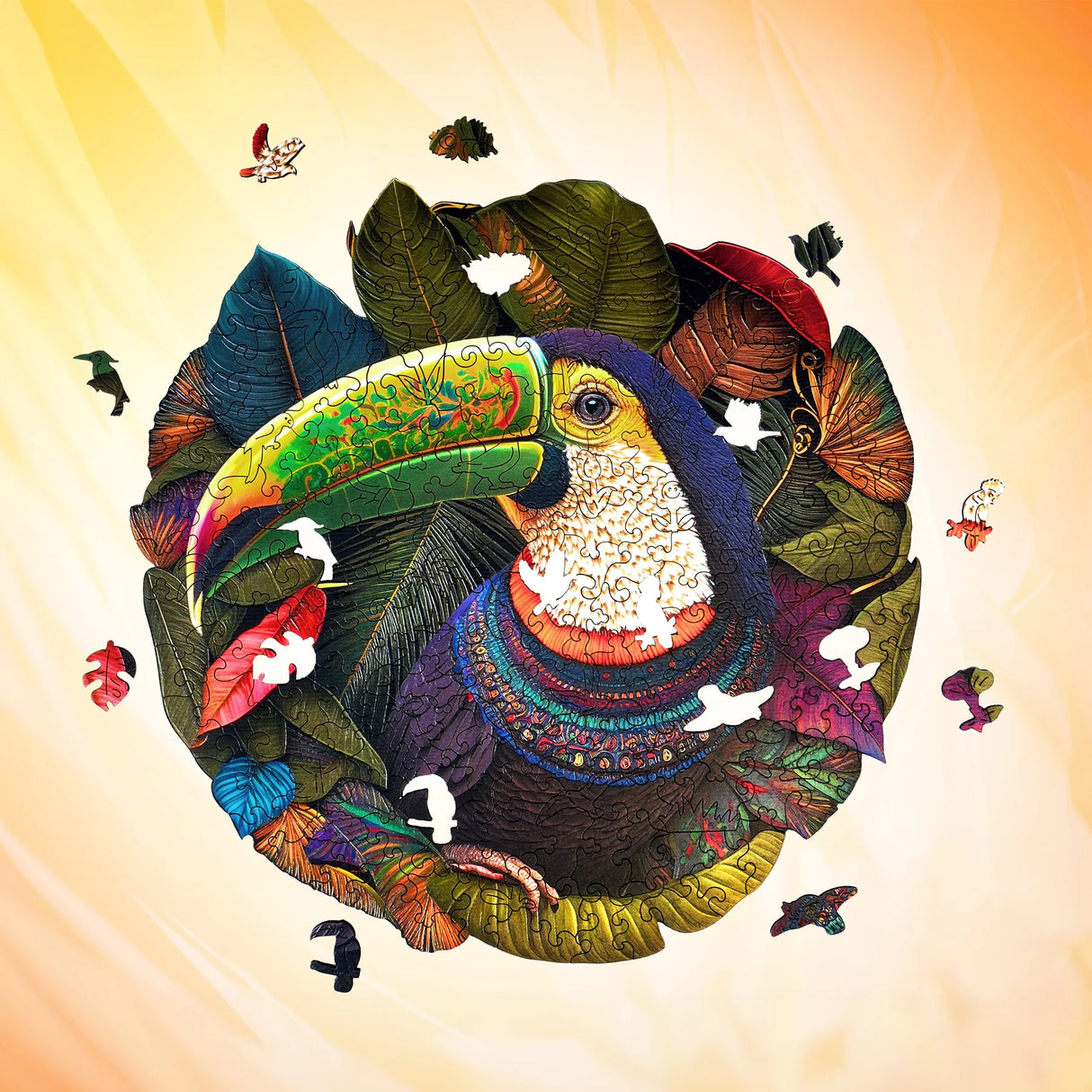Toucan (200 Teile) - Holzpuzzle