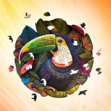 Toucan (200 Teile) - Holzpuzzle