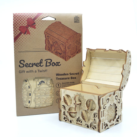 Secret Box "Treasure" - Rätselbox Bausatz