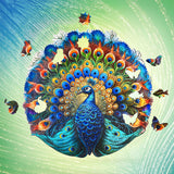 Pfau (200 Teile) - Holzpuzzle