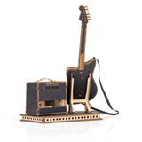 Black Guitar - 3D Holzbausatz